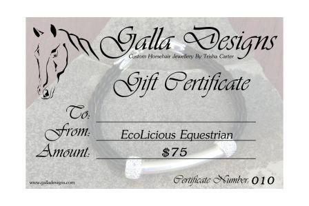 galla designs gift certificate